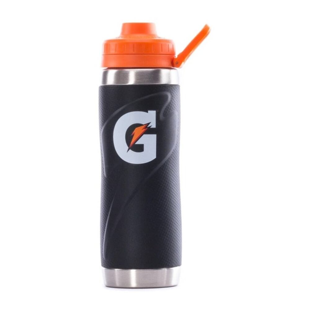 Gatorade Black Stainless Steel Hydrate 26 oz Water Bottle